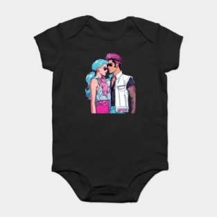 Anime You Complete Me Baby Bodysuit